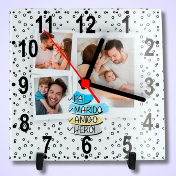 Relógio Azulejo - Imagem 3